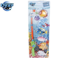 Obrázek z Rybář hra magnetická s udičkou 47cm na kartě   